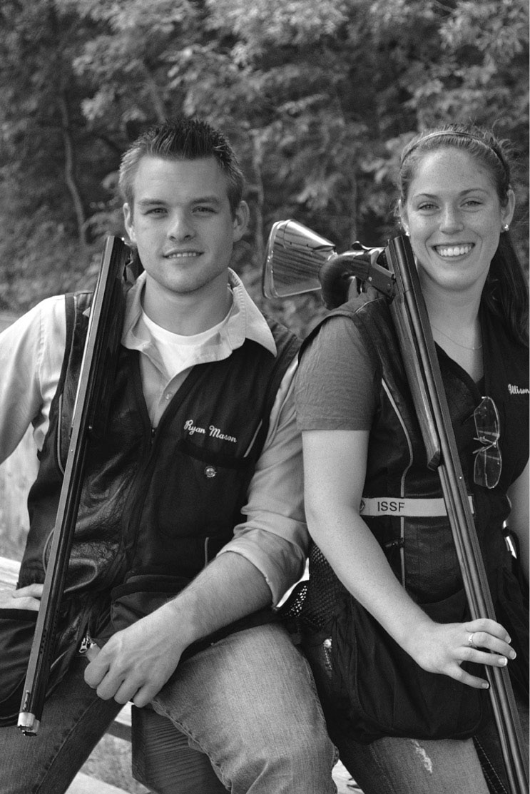 Missouri shooters Ryan Mason and Alison Caselman compete in skeet trap and - photo 4