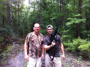 RESEARCHER ANDRES DIETZ-CHAVEZ R AND HUNTING GUIDE GARY FRYE AFTER A - photo 4