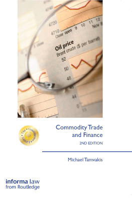 Michael N Tamvakis - Commodity trade and finance