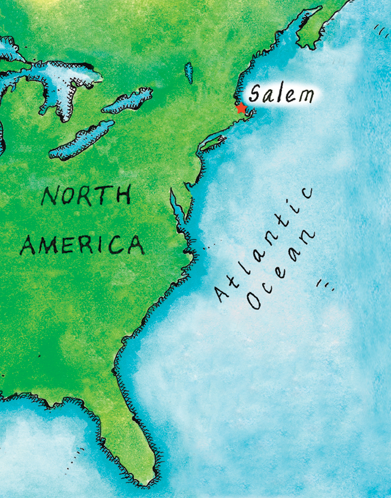 Image Credit Enslow Publishers Inc This map shows where Salem - photo 4