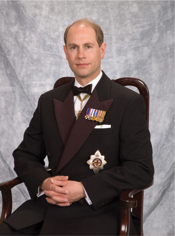 His Royal Highness The Prince Edward Earl of Wessex KG KCVO SOM - photo 5