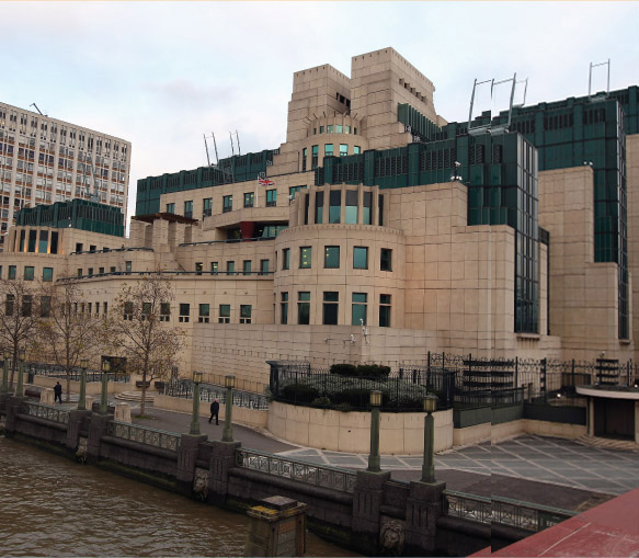 The MI6 building in London England Dan KitwoodGetty Images F or people who - photo 4