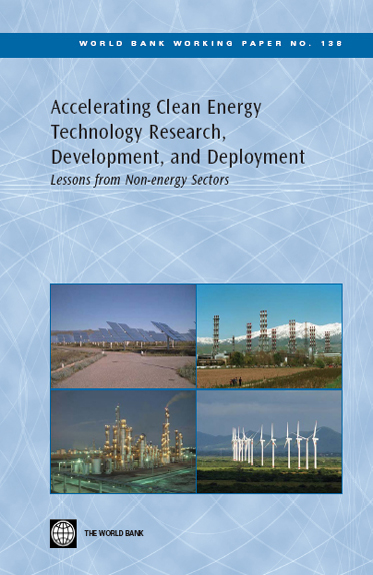 Title WORLD BANK WORKING PAPER NO 138 Accelerating Clean Energy Technology - photo 1