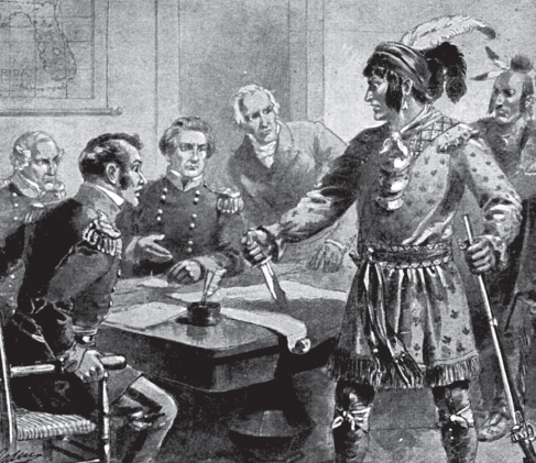 Image Credit Clipartcom Osceola stabbed the treaty that paid the Seminoles - photo 1