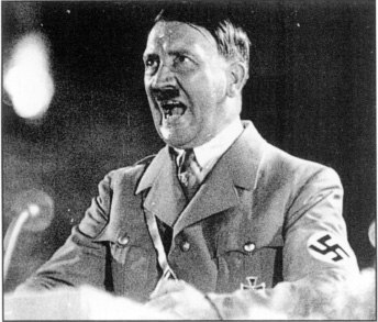 Adolf Hitler was famous for his impassioned angry speeches He wears the Nazi - photo 10