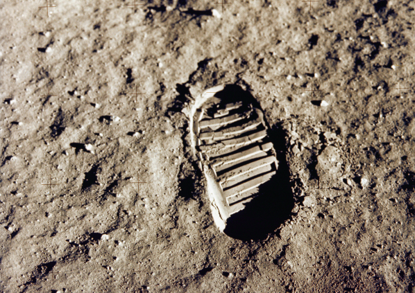 Image Credit NASA Headquarters Neil Armstrong took the first step on the Moon - photo 5