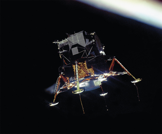 Image Credit NASA Johnson Space Center Eagle the Apollo 11 lunar module is - photo 3