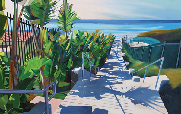 Salute to Salt Creek Nancy Yaki Acrylic on canvas 30 48 76cm 122cm Location - photo 4