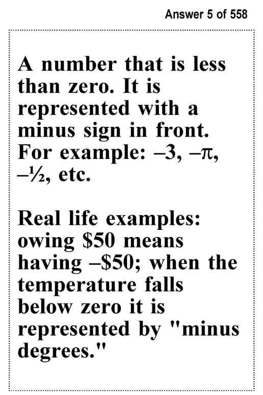 Accuplacer Test Prep Arithmetic Review - Exambusters Flash Cards - Workbook 1 of 3 Accuplacer Exam Study Guide - photo 11