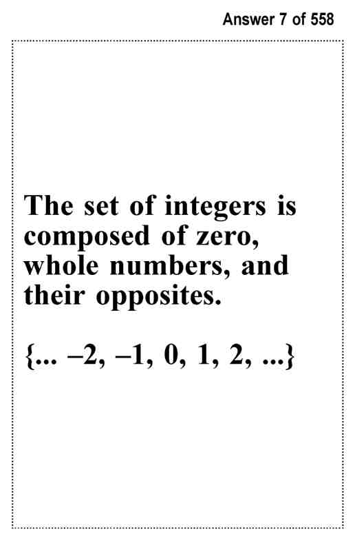 Accuplacer Test Prep Arithmetic Review - Exambusters Flash Cards - Workbook 1 of 3 Accuplacer Exam Study Guide - photo 15