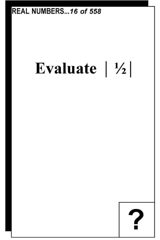 Accuplacer Test Prep Arithmetic Review - Exambusters Flash Cards - Workbook 1 of 3 Accuplacer Exam Study Guide - photo 32