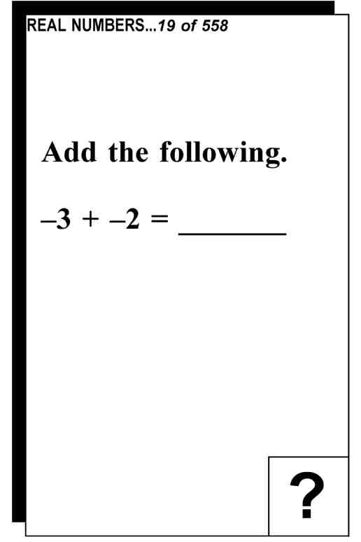 Accuplacer Test Prep Arithmetic Review - Exambusters Flash Cards - Workbook 1 of 3 Accuplacer Exam Study Guide - photo 38