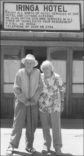 Werner and Helga on the steps of the Iringa Hotel formerly known as the White - photo 12