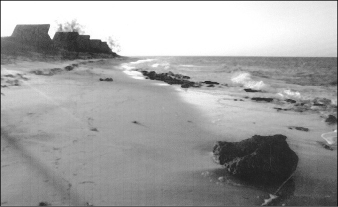 Beach and guest houses to the left of the Lazy Lagoon lodge owned and - photo 16