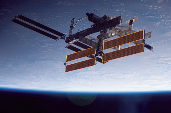 Image Credit AP Images NASA This view of the International Space Station was - photo 2