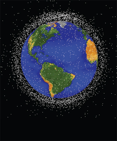 Image Credit NASA Orbital Debris Program Office This computer-generated image - photo 3