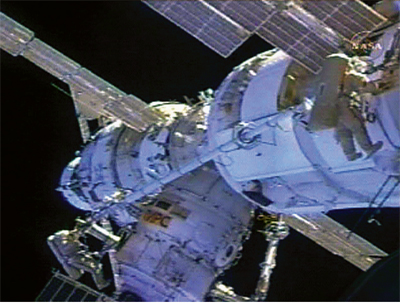 Image Credit AP Images NASA TV In this image from NASA TV space station - photo 4