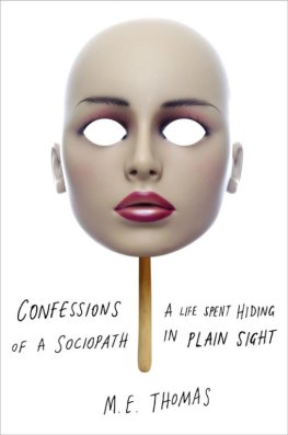 M. Thomas Confessions of a Sociopath