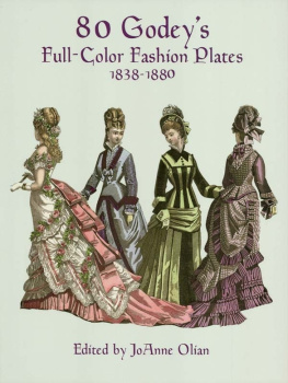 JoAnne Olian - 80 Godeys Full-Color Fashion Plates. 1838-1880