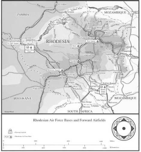 Air Force Bases and Forward AirfieldsRhodesian ZIPRA and ZANLA Operational - photo 5