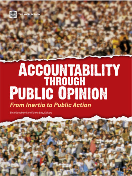 Sina Odugbemi - Accountability through Public Opinion. From Inertia to Public Action