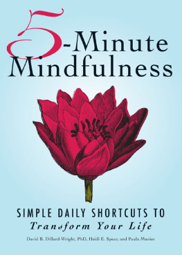 David B. Dillard-Wright PhD - 5-Minute Mindfulness. Simple Daily Shortcuts to Transform Your Life