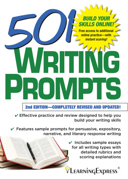 LearningExpress - 501 Writing Prompts