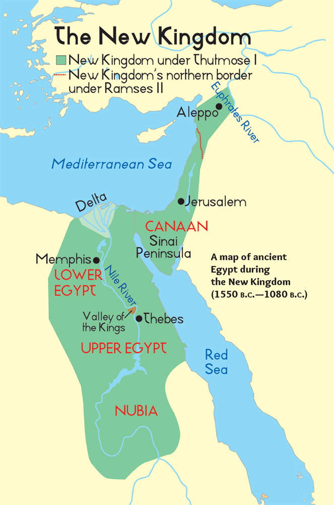 Image Credit Enslow Publishers Inc A map of ancient Egypt during the New - photo 7