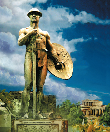 Image Credit Howard David Johnson The Colossus of Rhodes Throughout history - photo 3