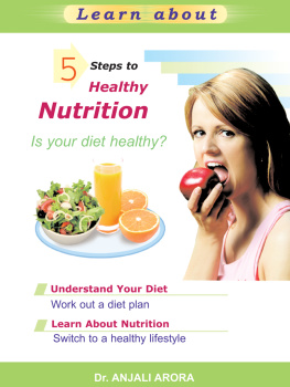 Anjali Arora - 5 Steps to Healthy Nutrition