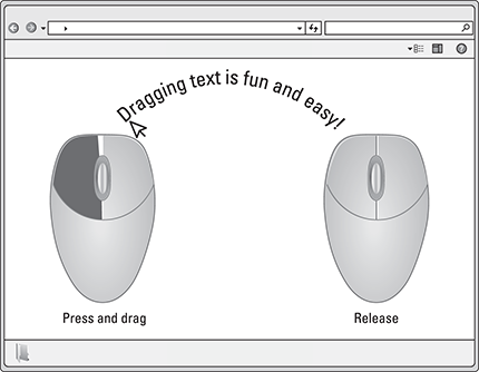 John Wiley Sons Inc Figure A-3 Drag and drop objects by clicking and - photo 3