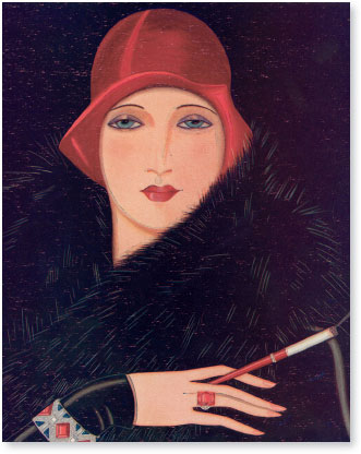 The Red Hat fashion illustration by Gordon Conway 1929 Note the matching - photo 8