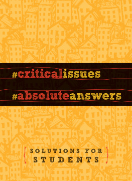 Thomas Nelson Critical Issues. Absolute Answers.