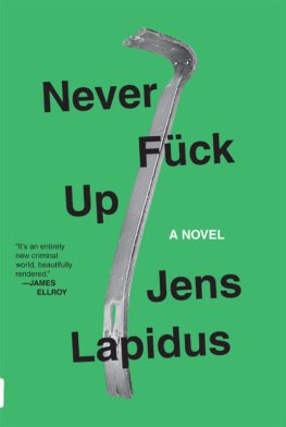 Jens Lapidus - Never Fuck Up