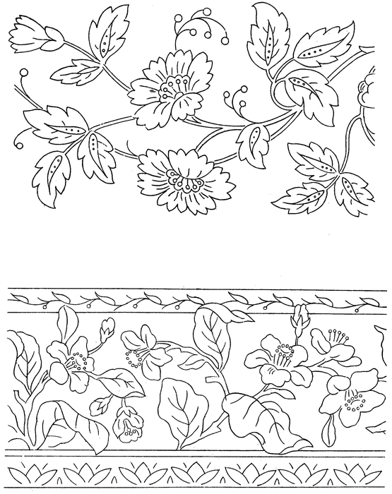 400 Floral Motifs for Designers Needleworkers and Craftspeople - photo 2
