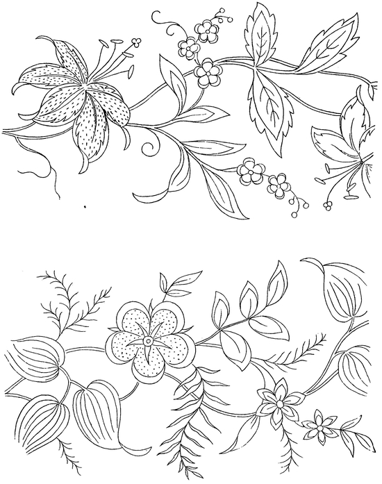 400 Floral Motifs for Designers Needleworkers and Craftspeople - photo 5