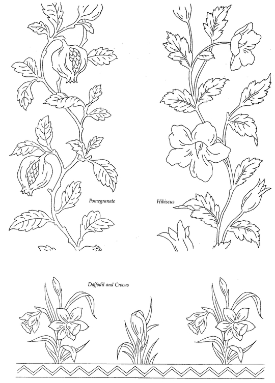 400 Floral Motifs for Designers Needleworkers and Craftspeople - photo 22