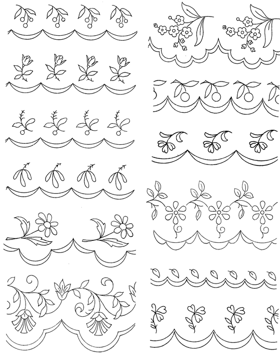 400 Floral Motifs for Designers Needleworkers and Craftspeople - photo 28