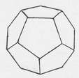 Name Dodecahedron No of faces 12 Shape of faces pentagon No of edges - photo 8