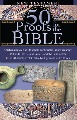 Rose Publishing 50 Proofs For the Bible. New Testament