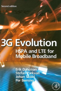 Erik Dahlman 3G Evolution. HSPA and LTE for Mobile Broadband