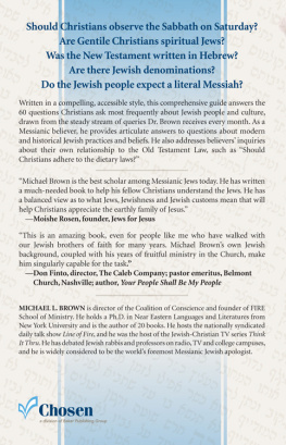 Michael L. Brown - 60 Questions Christians Ask About Jewish Beliefs and Practices