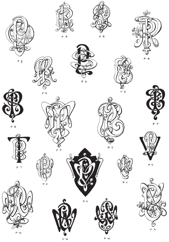 990 Art Nouveau Monograms - photo 50