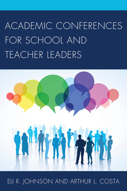 Eli Johnson - Academic Conferences for School and Teacher Leaders