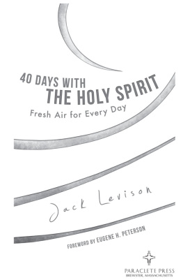 Jack Levison - 40 Days with the Holy Spirit