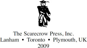 Published by Scarecrow Press Inc A wholly owned subsidiary of The Rowman - photo 1