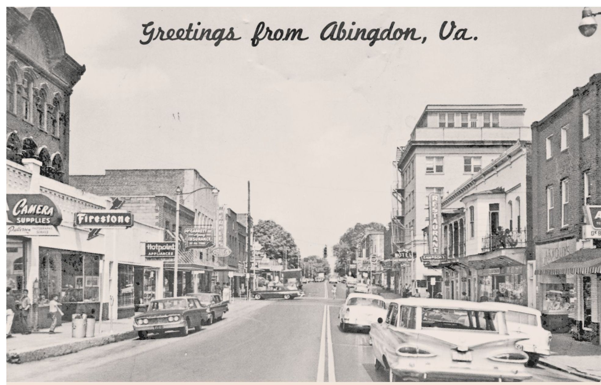 ABINGDON POSTCARD GREETINGS This postcard shows the towns early promotional - photo 3