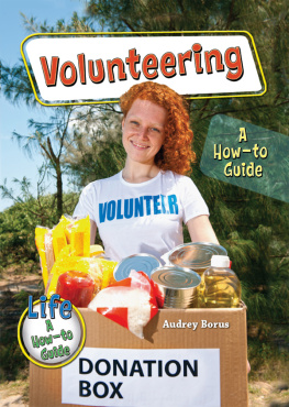 Audrey Borus Volunteering. A How-to Guide