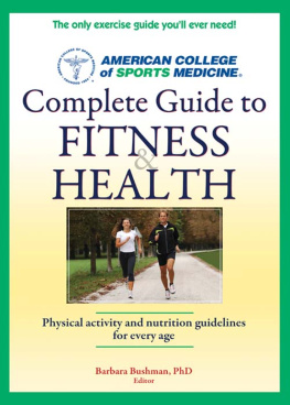 ACSM ACSMs Complete Guide to Fitness & Health