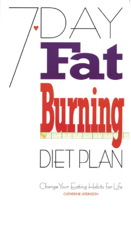 Catherine Atkinson - 7-Day Fat Burning Diet Plan